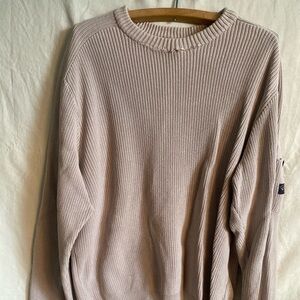 Paul & Shark Men's Crewneck Sweater in Light Beige